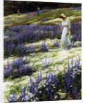 On a Hill, 1914 by Charles Courtney Curran