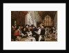 Distributing Left-overs to the Poor after the Lord Mayor's Banquet at the Guildhall, 1882 by Adrien Emmanuel Marie