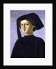 Portrait of a young man by Francesco Botticini