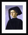 Portrait of a young man by Francesco Botticini
