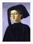 Portrait of a young man by Francesco Botticini