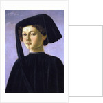 Portrait of a young man by Francesco Botticini