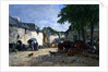 Cattle market at Daoulas, Brittany, 1861 by Eugene Louis Boudin