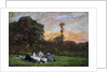The Manet Family picnicking, 1866 by Eugene Louis Boudin