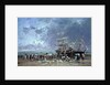 Unloading the Newfoundland Fishing Boat, 1873 by Eugene Louis Boudin