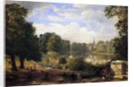 The Serpentine, Hyde Park, London, 1858 by Jasper Francis Cropsey