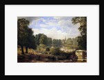 The Serpentine, Hyde Park, London, 1858 by Jasper Francis Cropsey