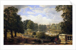 The Serpentine, Hyde Park, London, 1858 by Jasper Francis Cropsey