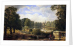 The Serpentine, Hyde Park, London, 1858 by Jasper Francis Cropsey