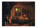 Evening at Home, 1867 by Johann Mongels Culverhouse