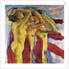 Three Nudes by Koloman Moser