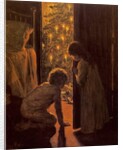 The Christmas Tree, c.1916 by Henry Mosler