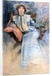 The artist's wife, 1903 by Alphonse Marie Mucha