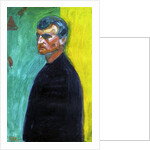 Self portrait, c.1904 by Edvard Munch