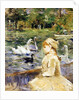 Young girl boating, 1884 by Berthe Morisot