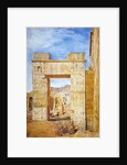 The Gateway of Philadelphus, Philae, Egypt, 1890 by Henry Roderick Newman