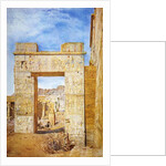 The Gateway of Philadelphus, Philae, Egypt, 1890 by Henry Roderick Newman