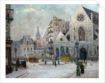 The Church of St. Nicolas-des-Champs, rue St. Martin, Paris, 1908 by Maxime Emile Louis Maufra