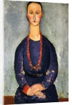 The Red Necklace, 1918 by Amedeo Modigliani