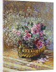 Roses in a Copper Vase, 1878 by Claude Monet
