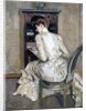 The Artist's Wife at her Secretaire, c.1900 by Paul Cesar Helleu