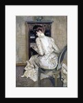 The Artist's Wife at her Secretaire, c.1900 by Paul Cesar Helleu