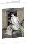 The Artist's Wife at her Secretaire, c.1900 by Paul Cesar Helleu