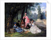 A Summer Luncheon, 1874 by Antonio Garcia Mencia