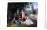 A Summer Luncheon, 1874 by Antonio Garcia Mencia
