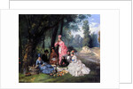 A Summer Luncheon, 1874 by Antonio Garcia Mencia