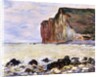 Les Petites Dalles, Pourville, 1881 by Claude Monet