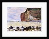 Les Petites Dalles, Pourville, 1881 by Claude Monet