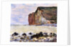 Les Petites Dalles, Pourville, 1881 by Claude Monet