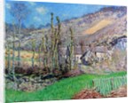 Winter at the Val de Falaise, Normandy, 1885 by Claude Monet