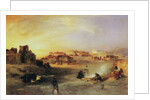 An Indian Pueblo, 1905 by Thomas Moran