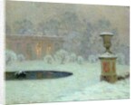 The Trianon Under Snow, c.1905 by Henri Eugene Augustin Le Sidaner