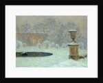 The Trianon Under Snow, c.1905 by Henri Eugene Augustin Le Sidaner