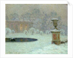The Trianon Under Snow, c.1905 by Henri Eugene Augustin Le Sidaner
