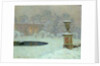 The Trianon Under Snow, c.1905 by Henri Eugene Augustin Le Sidaner