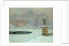 The Trianon Under Snow, c.1905 by Henri Eugene Augustin Le Sidaner