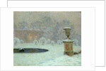 The Trianon Under Snow, c.1905 by Henri Eugene Augustin Le Sidaner