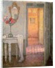 Interior of a Hallway by Henri Eugene Augustin Le Sidaner