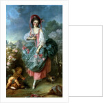 Portrait of Mademoiselle Guimard as Terpsichore, c.1799 by Jacques Louis David