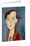 Portrait of Franz Hellens, 1919 by Amedeo Modigliani
