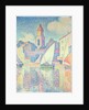 The Clocktower at St. Tropez, 1896 by Paul Signac