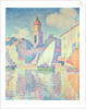 The Clocktower at St. Tropez, 1896 by Paul Signac