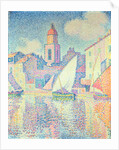 The Clocktower at St. Tropez, 1896 by Paul Signac