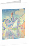 The Clocktower at St. Tropez, 1896 by Paul Signac