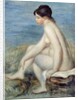 Seated Bather by Pierre Auguste Renoir
