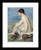 Seated Bather by Pierre Auguste Renoir